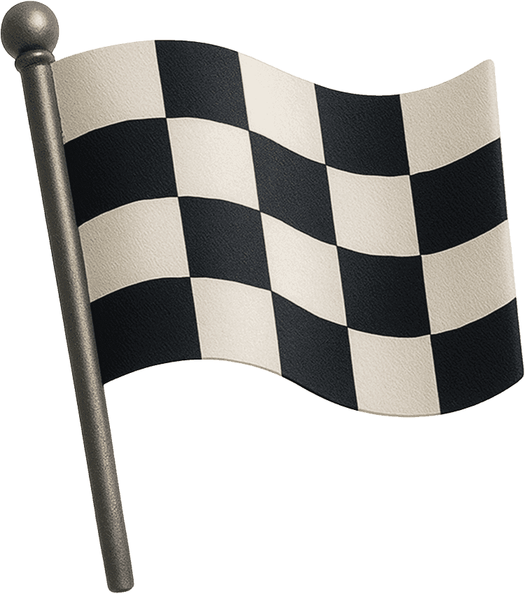 Checkered flag